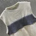 Dior short sleeve sweater White/Navy #999934027