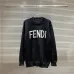 Fendi Sweaters Black/White/brown #99925655