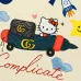 Gucci Cream Long - Sleeve Shirt With Hello Kitty Rocket And Brand Elements #B54251