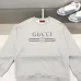 Gucci Cream Sweatshirt With Classic Brand Logo And Interlocking G Design #B54369