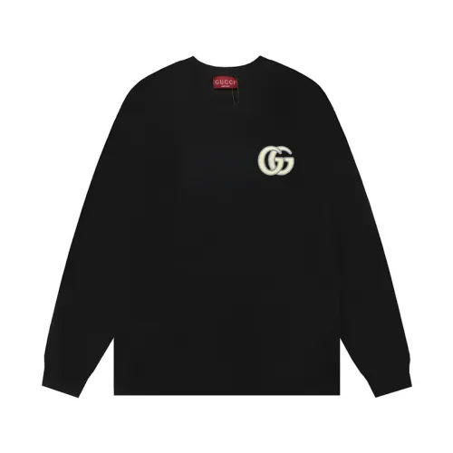 Gucci Cream/Black Sweatshirt With Iconic Interlocking G Logo For Timeless Luxury Style #B54249