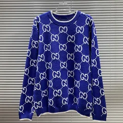 Gucci Sweaters for Men Blue/Green/Black #B39517