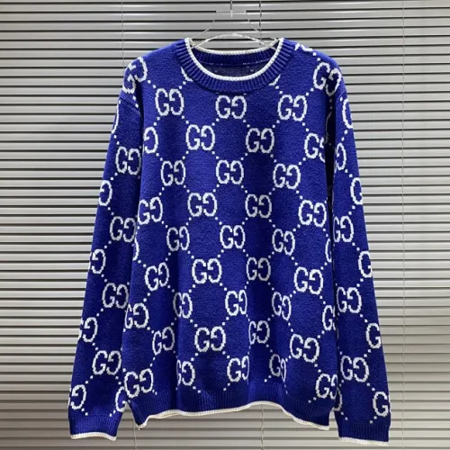 Gucci Sweaters for Men Blue/Green/Black #B39517