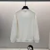 Gucci White Sweatshirt With Iconic Double G Logo And Web Stripe Design #B54371
