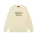 White Gucci x Balenciaga Long Sleeve Shirt Featuring Iconic Brand Logos  #B54250