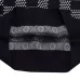 Louis Vuitton Black Knit Sweater With Signature Monogram Patterns And Colorful Trims #B54225