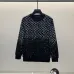 Louis Vuitton Inspired White Sweatshirt With Gradient Checkerboard Pattern And Brand Patch #B54367