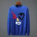 Louis Vuitton Sweaters 2022-23FW Men's Crew Neck Black/Blue #999930218