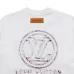 Louis Vuitton Sweatshirt With Embroidered LV Logo Luxury Casual Fashion Piece White/Black #B54326