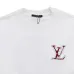 Louis Vuitton Sweatshirt With Embroidered LV Logo Luxury Casual Fashion Piece White/Black #B54326