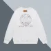 Louis Vuitton Sweatshirt With Embroidered LV Logo Luxury Casual Fashion Piece White/Black #B54326