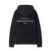 Off - White Black Hoodie With Artistic Graphic And Brand Tribute Design #B54199