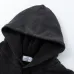 Off - White Washed Black Hoodie With Signature Diagonal Stripes And OFF Logo #B54280