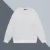 Chic Prada Milano Embroidered White/Black Crew Neck Sweatshirt for Fashion Lovers #B54222