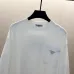 Prada White/Black Crew Neck Sweatshirt With Signature Logo Patch Pocket Design #B54366