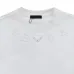 Stylish Prada Crew Neck Sweatshirt with Iconic Logo Detailing for Fashion Enthusiasts Black/White/Dark Brown #B54221