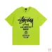  Stussy SS23 World Tour Series Alphabet Print Unisex Short Sleeve T-shirt #9999933124