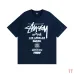  Stussy SS23 World Tour Series Alphabet Print Unisex Short Sleeve T-shirt #9999933124