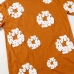 DENIM TEARS T-Shirt Orange #B37648