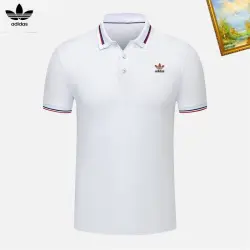 Adidas T-Shirts polo for man Black/White/Blue/Grey/Pink #B46546