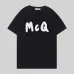 Alexander McQueen T-shirts Black/White #B51682