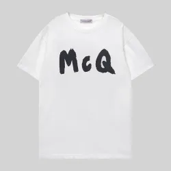 Alexander McQueen T-shirts Black/White #B51682
