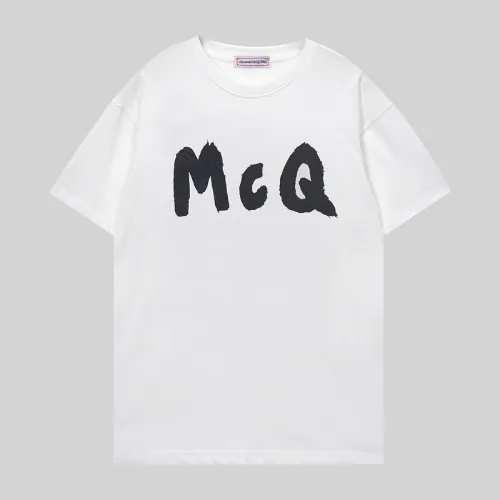 Alexander McQueen T-shirts Black/White #B51682