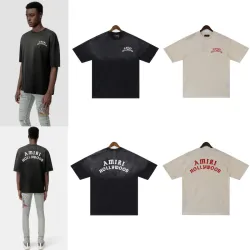 AMIRI Black/White 'AMIRI Hollywood'  T-shirt Amiri #B53380