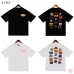 AMIRI Black/White Station Patch T-shirt #B53732