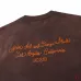 AMIRI Design Studio T-shirt Brown/Blue/Black/Red #B53738