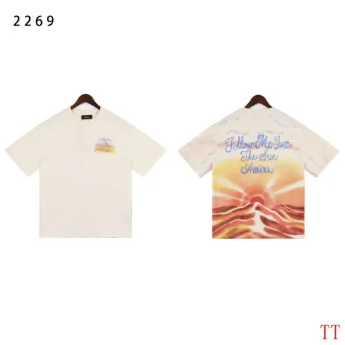 AMIRI graphic-print T-shirt | Neutrals #B53731