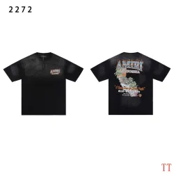 Amiri Sunny Place Tee in Black #B53733