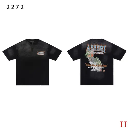 Amiri Sunny Place Tee in Black #B53733