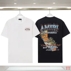 Amiri T-shirt with print Sunny Place 260g Black/White #B53729