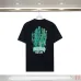Amiri T-shirts 270g Black/White #B53060