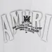 Amiri T-shirts 270g Black/White #B53061