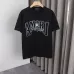 Amiri T-shirts 270g Black/White #B53061