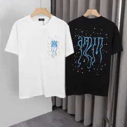 Amiri T-shirts 270g Black/White #B53062