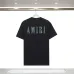 Amiri T-shirts AMIRI Watercolor Ma Tee Black/White #B53382