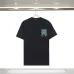 Amiri T-shirts AMIRI Watercolor Ma Tee Black/White #B53382