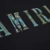 Amiri T-shirts AMIRI Watercolor Ma Tee Black/White #B53382