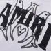 Amiri T-shirts Black/White #B47421