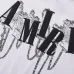 Amiri T-shirts Black/White #B47424