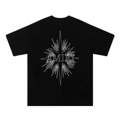 Amiri T-shirts Black/White #B47425