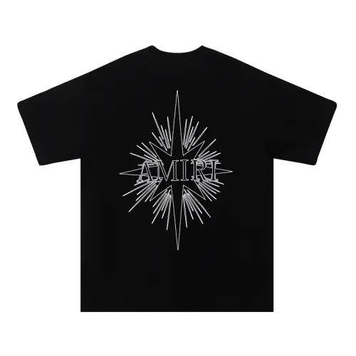 Amiri T-shirts Black/White #B47425