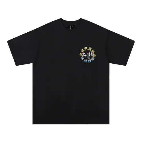 Amiri T-shirts Black/White #B50803