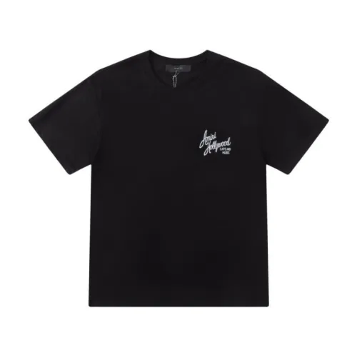 Amiri T-shirts Black/White #B51076