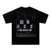 Amiri T-shirts Black/White #B51587