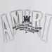 Amiri T-shirts Black/White #B52243