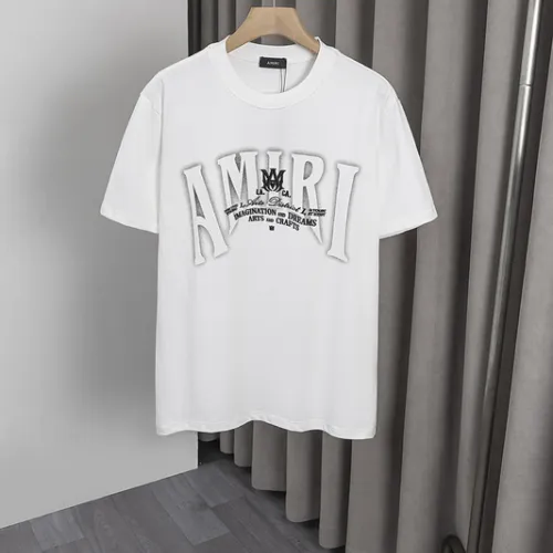 Amiri T-shirts Black/White #B52243